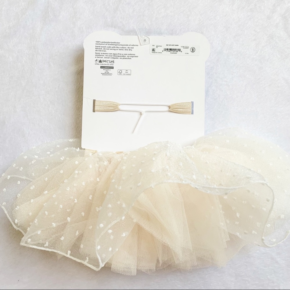 NWT Baby Girl Tutu Set 0-12 Months - Picture 3 of 5